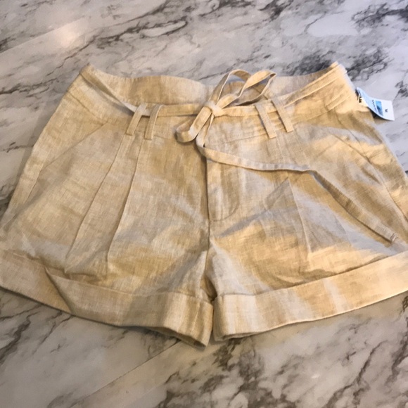 zeanna Outfitters Pants - MWT Small Zenana Outfitters linen cotton shorts